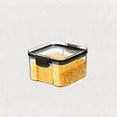 Kit Pote Hermético Quadrado