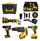 Kit Multi Ferramentas 4 Em 1 Com 4 Bateria 48v kasac