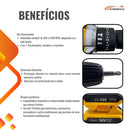 Kit Furadeira E Parafusadeira Sem Fio Maleta 36v 2 Bateria