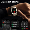 Novo relógio inteligente masculino HW XM militar GPS, lanterna, bússola, esportes ao ar livre à prova d'água H Preto+Aço Preto