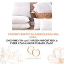 Almofadas Decorativas Para Sofá Cheias Kit 6 Unidades Fibra Siliconada Tamanho 45x45