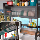 Organizador Escorredor Decoteam 2 Prateleiras Porta Acrílica 65x28x80