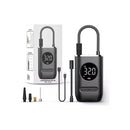 Mini Compressor De Ar Potente Portátil 130 Psi Carros E Van Cor Preto Frequência 120 110V/220V