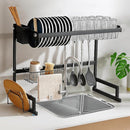 Cozinha Suspensa Modular Escorredor Louça Organizador 65cm (Preto)