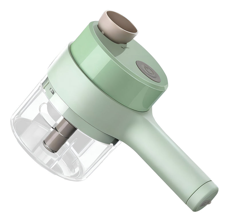 Fatiador Alimentos Elétrico S/ Fio Multifuncional Triturador Cor Verde