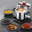 Panela De Pressão Aço Inox Multifuncional 10Litros