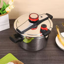 Panela De Pressão Aço Inox Multifuncional 10Litros