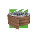 10 Metros Painel Ripado Laminado Autocolante Cor Cinamomo Linha Madeto Meu Rodapé