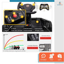 Kart Elétrico Infantil 24V até 50Kg Bateria Recarregável Controle Remoto 4 Motores Luz e Som MP3