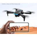 Dli E99 Dobrável Quadcopter Drone Dual Câmera 4k Profissional 2 Bateria