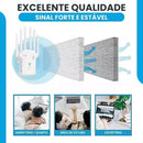 Repetidor Extensor WiFi Long Range Wireless WIFI Signal Booster Rede Sem Fio Knup