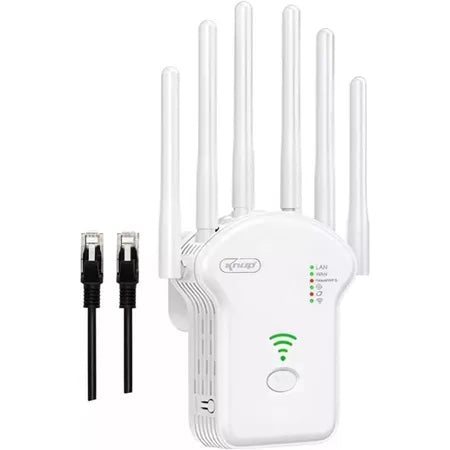 Repetidor Extensor WiFi Long Range Wireless WIFI Signal Booster Rede Sem Fio Knup