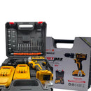 Kit Furadeira E Parafusadeira Sem Fio Maleta 36v 2 Bateria