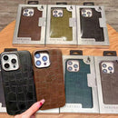 Capinha Leather Croco Style