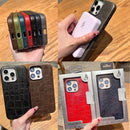 Capinha Leather Croco Style