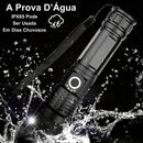 Lanterna Super Potente T9 P90/P50 Tática Forte Potente Sitio Fazenda Acampamento Camping Segurança