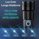 Lanterna Super Potente T9 P90/P50 Tática Forte Potente Sitio Fazenda Acampamento Camping Segurança