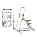 Máquina de escalada de escadas dobrável de alta resistência