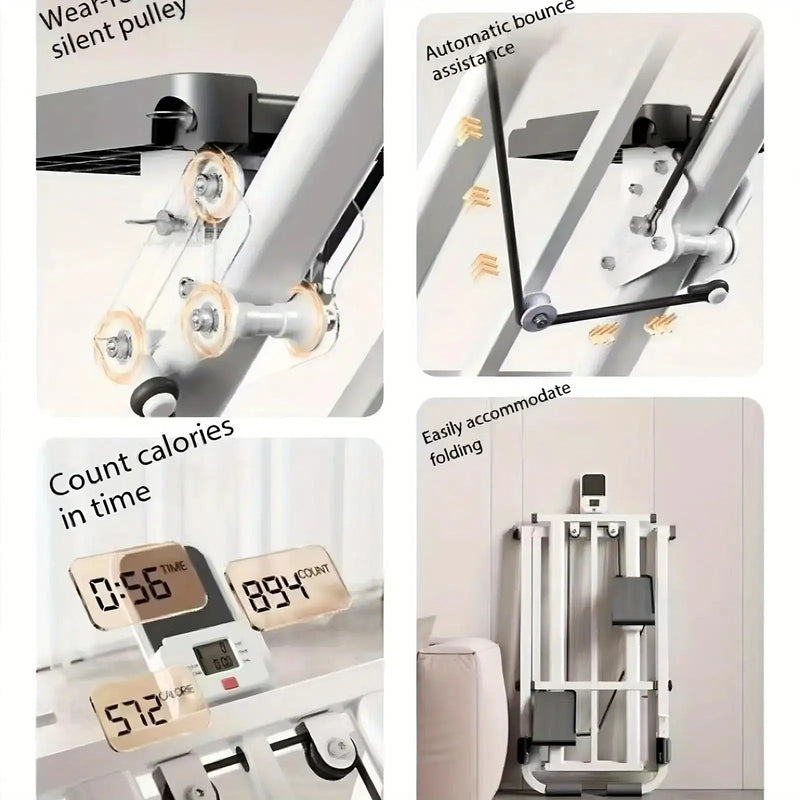 Máquina de escalada de escadas dobrável de alta resistência
