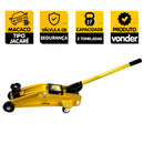 Macaco Jacaré Portátil 2 Tonelada Vonder Com Maleta