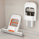 Mini Esfregão Portátil Dobrável , Poderoso De Limpeza Doméstica Com Esponja Para Banheiro E Cozinha