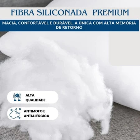 Almofadas Decorativas Para Sofá Cheias Kit 6 Unidades Fibra Siliconada Tamanho 45x45