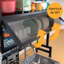 Organizador Escorredor Decoteam 2 Prateleiras Porta Acrílica 65x28x80