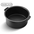 Air Fryer Elétrica Sem Óleo: Panela Removível, Grande Capacidade, Giratoria 110V